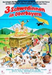 01330 3 Schwedinnen in Oberbayern Dill BRD 1977